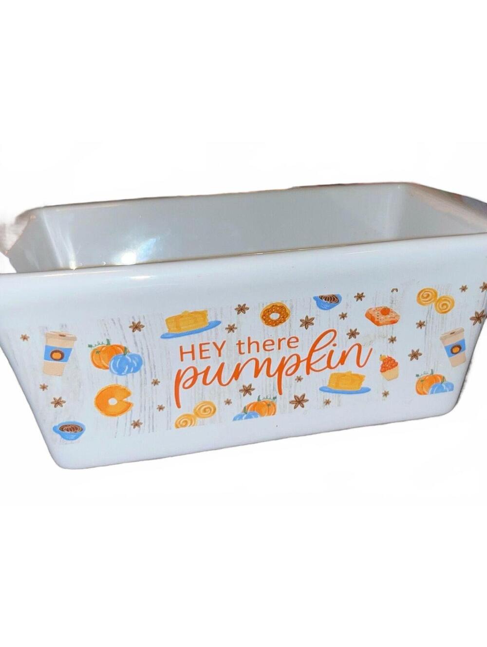 "Hey There Pumpkin" Serving Dish